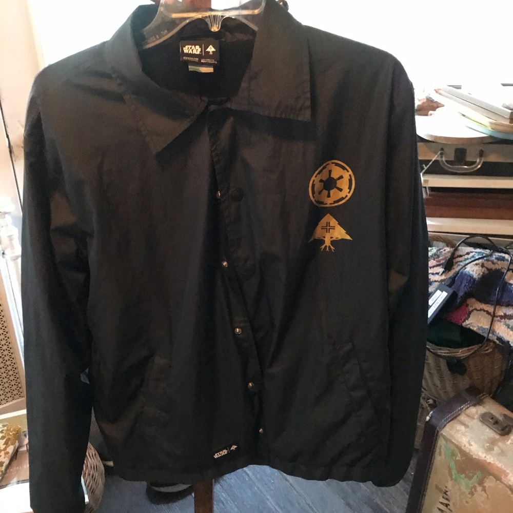 Authentic Star Wars M Jacket Black Darth Vader